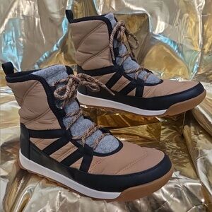 Women's 'SOREL' Whitney 2 Plus Waterproof Size 10 Tawny Buff/black Boots...